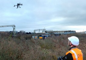 Drone survey for Network Rail